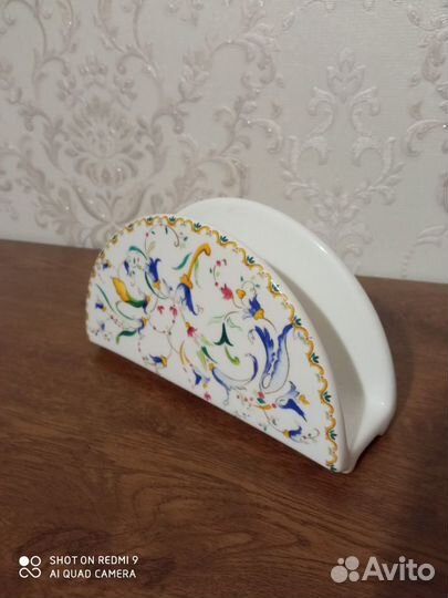 Салфетница фарфор