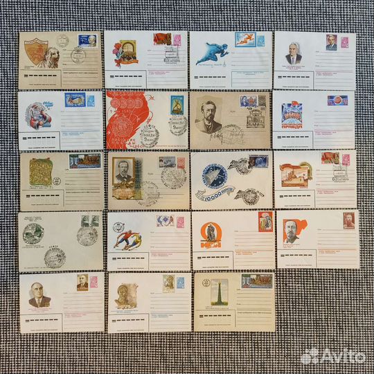 Конверты первого дня и открытки СССР