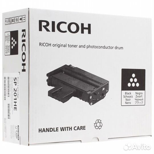 Тонер Ricoh SP 201HE Black 145673