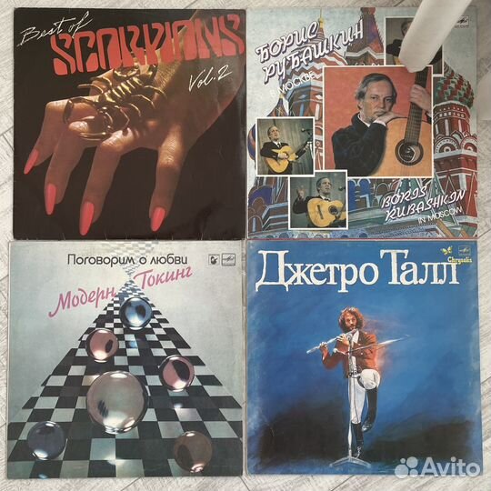 Виниловые пластинки СССР