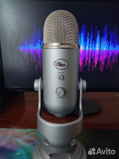 Микрофон Blue yeti grey