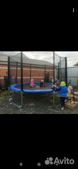 Батут с сеткой 366