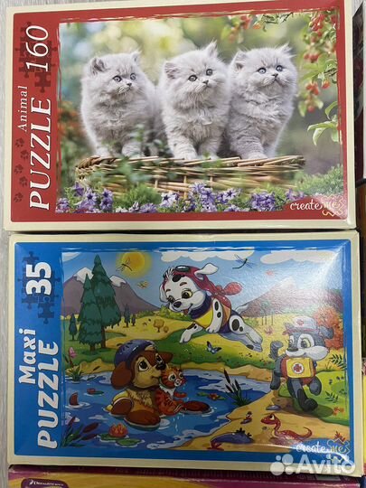 Пазлы пакетом