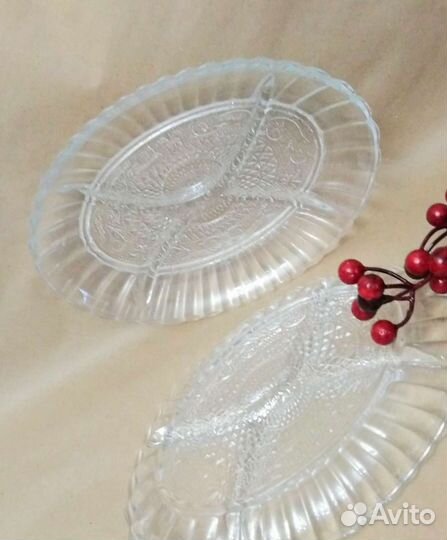 Новые менажницы набор стекло