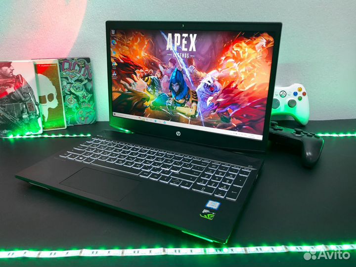 Мощный HP Pavilion Gaming GeForce GTX