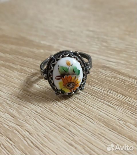Финифть комплект подсолнухи