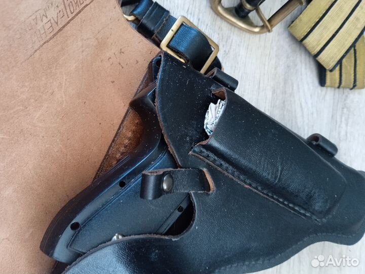 Ремень, кобура, тренчик. вмф