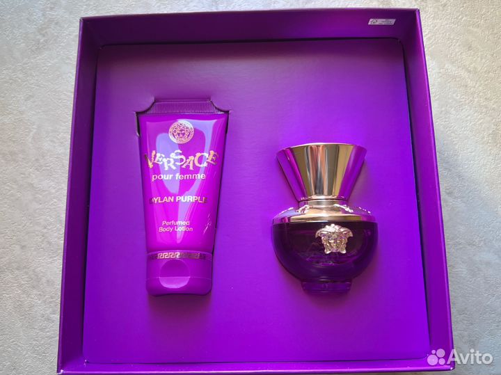 Versace dylan purple 30 мл + молочко для тела