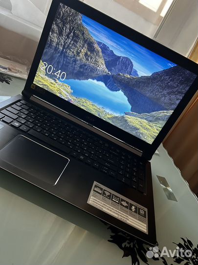 Acer aspire A715-71G-58YJ