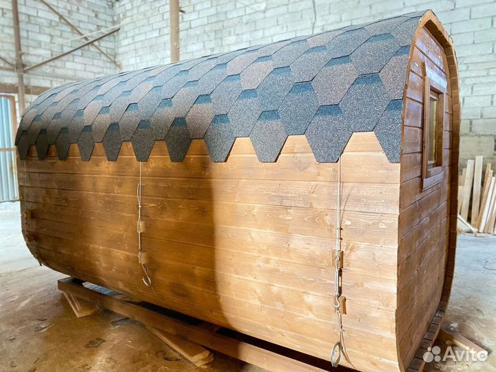 Бани-бочки квадро в наличии