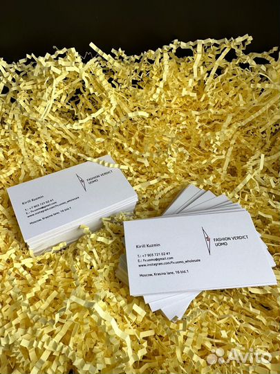 Картонные бирки