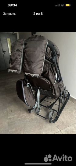 Зимние Сани-Коляска