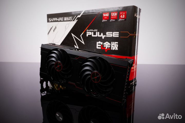 Видеокарта AMD radeon RX 6700XT sapphire pulse