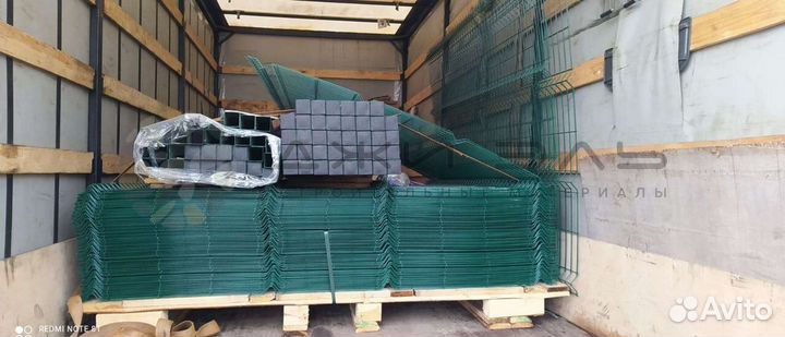 Забор сетка 3D