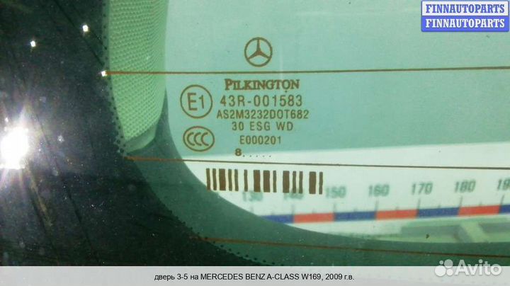 Крышка багажника Mercedes-Benz A (W169), 2009 1.5 Бензин