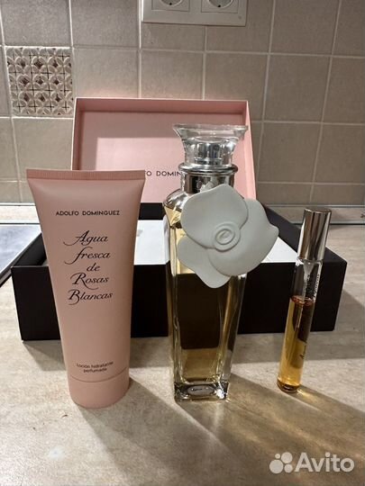 Парфюм Aqua fresca de rosas blancas 120ml