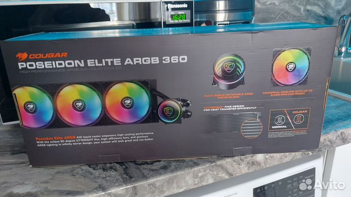 Система охлаждения Cougar Poseidon Elite 360 argb