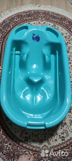 Детская ванночка с горкой
