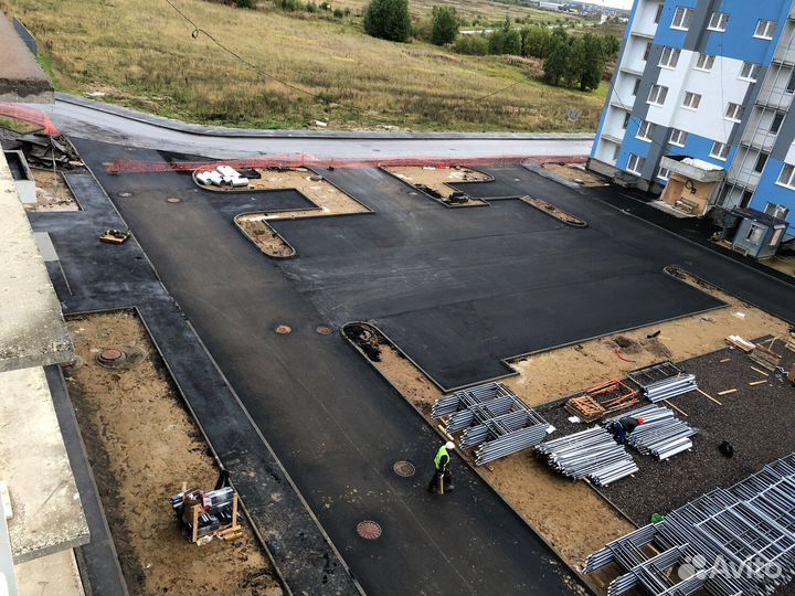 Асфальтирование Укладка асфальта, Парковка дорога