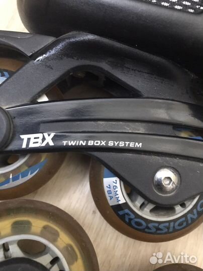 Роликовые коньки, женские, 38,5, Rossignol