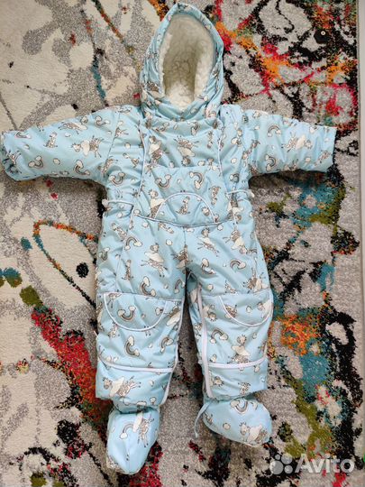 Комбинезон трансформер, конверт на выписку