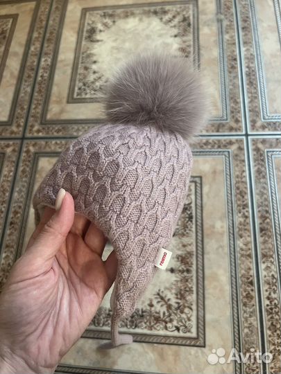 Шапка для девочки Рейма