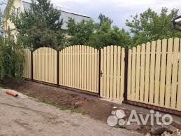 Забор евроштакетник, профлист 
