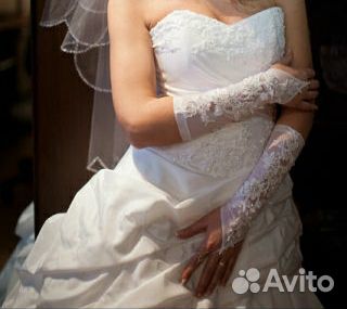 Свадебные перчатки