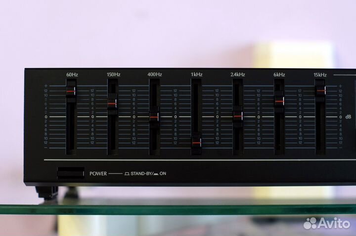 Винтажный, транзисторный эквалайзер Sansui SE-300