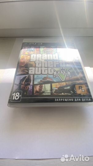 Диск на ps3 гта 5