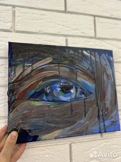 Картина маслом на холсте абстракция