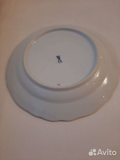 Антикварные тарелки Мейсен.Meissen фарфор