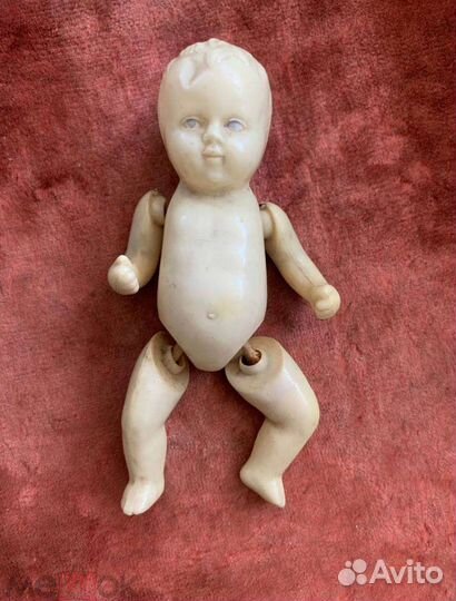 Кукла пупс винтаж СССР целлулоид пупсик черепашка