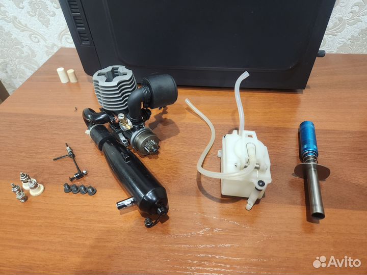 Продам комплет нитро мотор rc