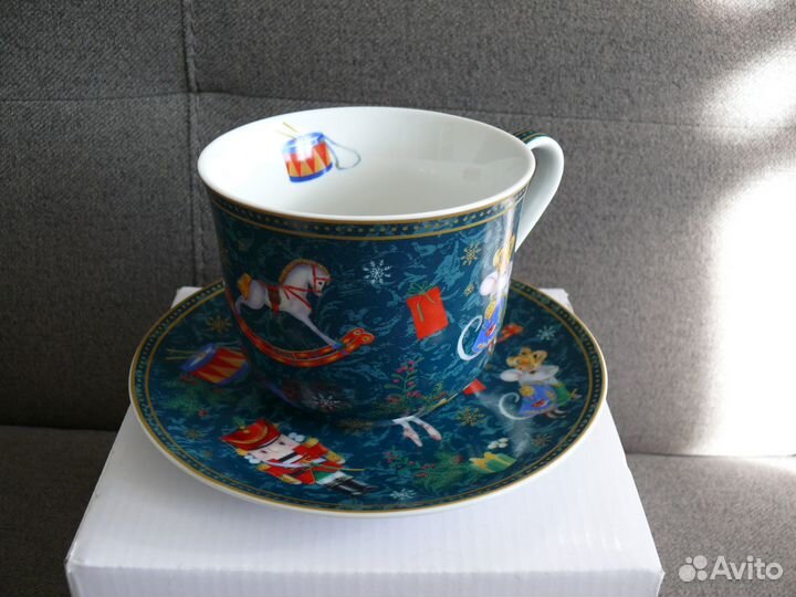 Чайная пара Щелкунчик и мышиный король