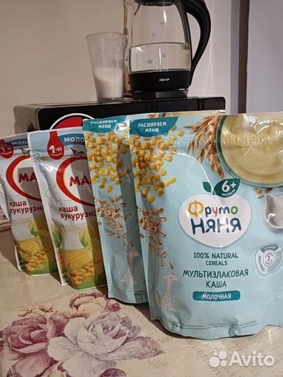 Детские каши молочные