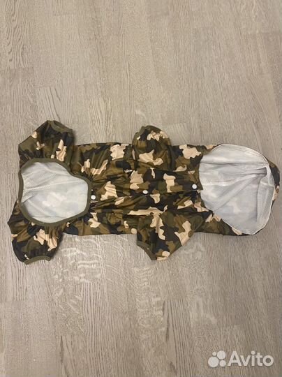 Дождевик для французского бульдога