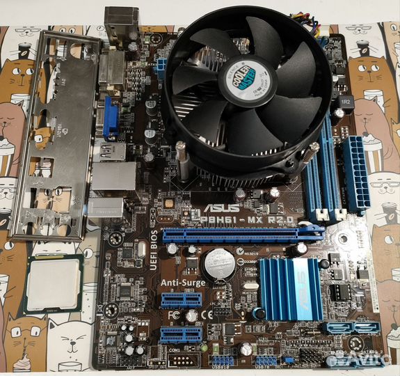 Комплект на LGA 1155/H61/G645/i3-2120