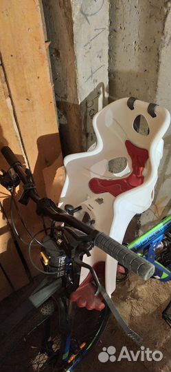 Детское велокресло переднее