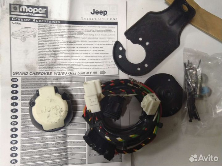 Jeep Grand Cherokee II (WJ) проводка фаркопа ориги