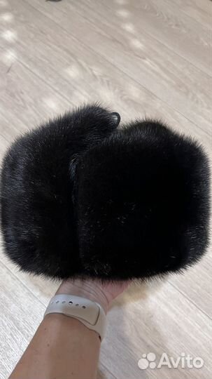 Мужская шапка норковая