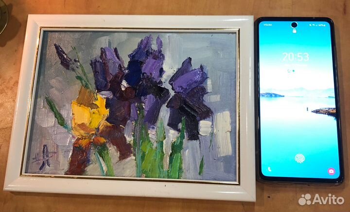 Ирисы, кисти Анны Давыдченко