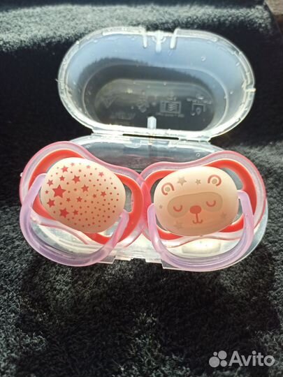 Пустышка Philips Avent Ultra Air Night 6-18мес