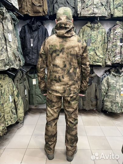 Мужской костюм Softshell мох от Snow Bars
