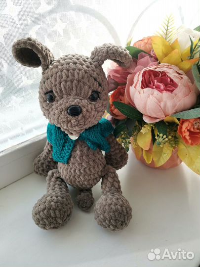Вязаная игрушка ручной работы