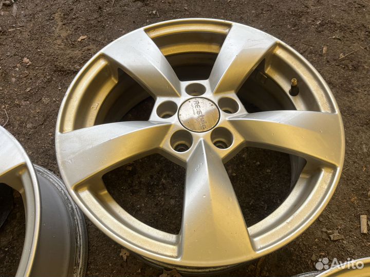 Литые Диски R15 K&K кс700 Skoda Rapid 5x100 D57.1