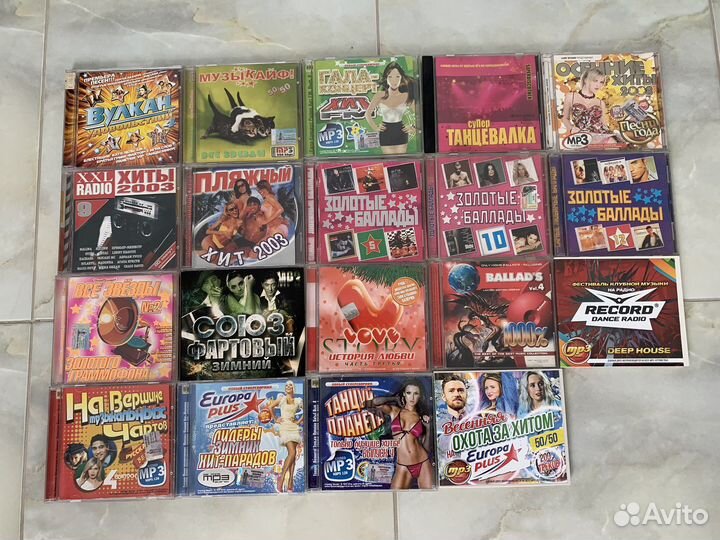 Музыкальные cd диски и dvd