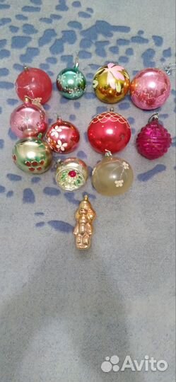 Елочные игрушки СССР