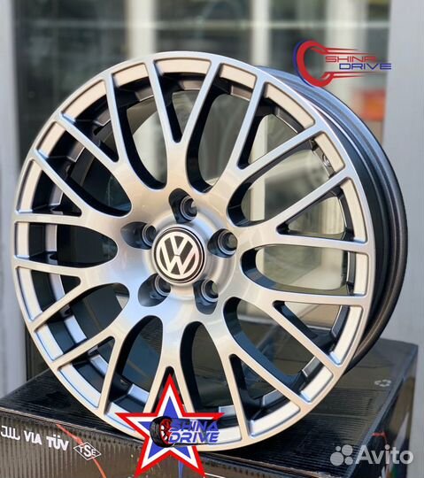 Диски VAG R16 5x100 Volkswagen Silver Gloss