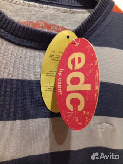 Джемпер 46,Х/Б, edc/ esprit. новый